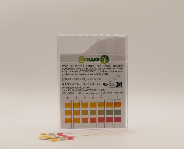Bandelettes pHpH Urinaire - Cosbase